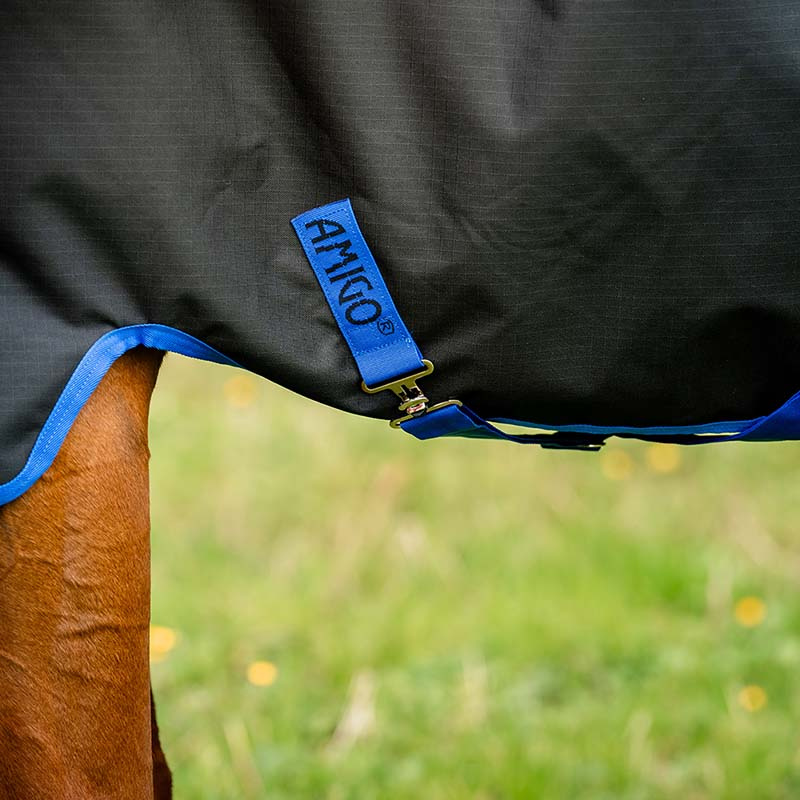 Rain Sheet Amigo Ripstop 900 Original 50g Fleece Lined Black/Blue