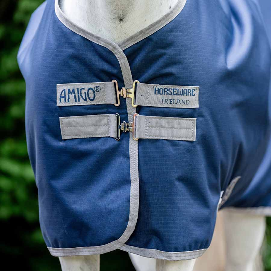 Rain Rug Amigo Ripstop 900D Fleece Lined 50g Navy/Grey