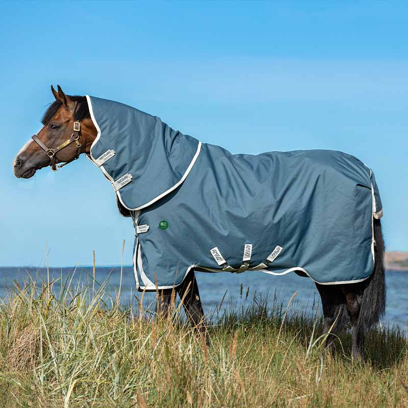 Winter Rug AmEco Bravo 12 Plus Turnout 100g Turquoise