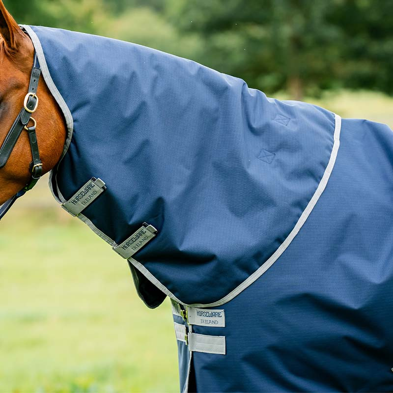 Winter Rug with Hood Amigo Ripstop 900 Plus 200g Navy Blue/Gray