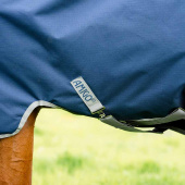 Winter Rug with Hood Amigo Ripstop 900 Plus 200g Navy Blue/Gray Winter Rug with Hood Amigo Ripstop 900 Plus 200g Navy Blue/Gray