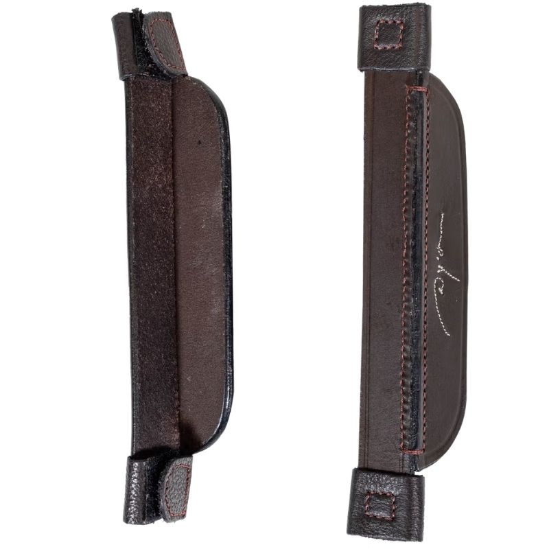 Blinkers Fancy Stitching Brown