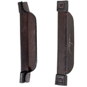 Blinkers Fancy Stitching Brown Blinkers Fancy Stitching Brown