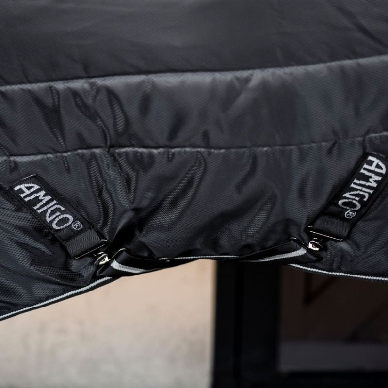 Stable Rug Amigo Ripstop Insulator 210D 50g Black/Black/Silver
