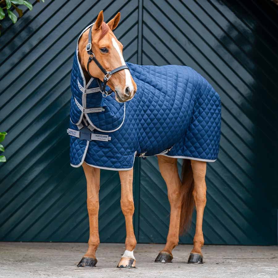 Stable Rug Amigo Quilted 600D Plus 200g Navy/Grey/Silver