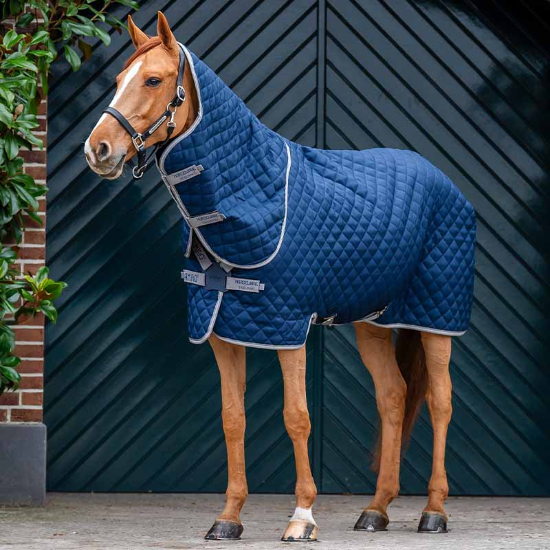 Stable Rug Amigo Quilted 600D Plus 200g Navy/Grey/Silver