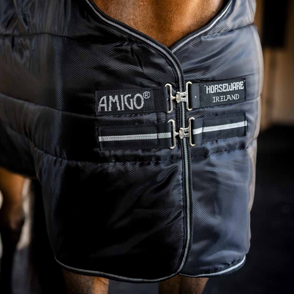 Stable Rug Amigo Insulator Ripstop 210D Plus 200g Black/Silver 