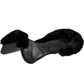 Gel Pad with Sheepskin Black Gel Pad with Sheepskin Black