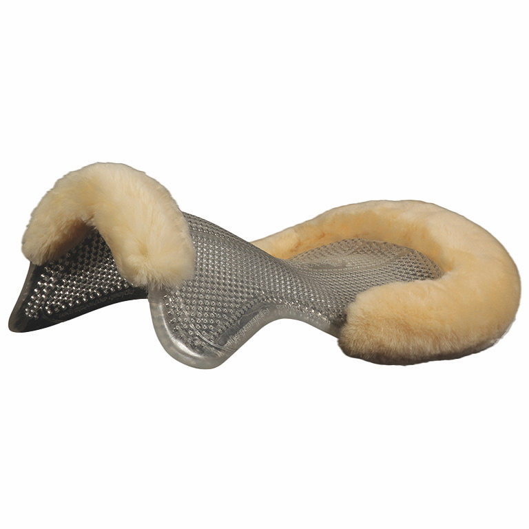 Gel Pad with Sheepskin Transparent