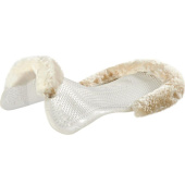 Gel Pad with Sheepskin Transparent Gel Pad with Sheepskin Transparent