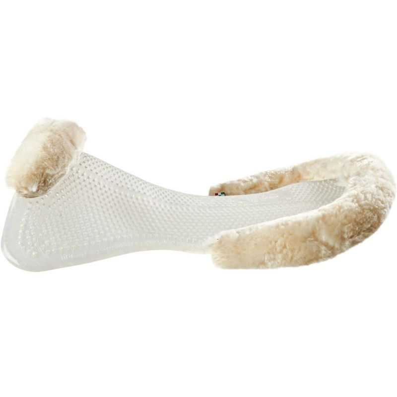 Gel Pad with Sheepskin Transparent