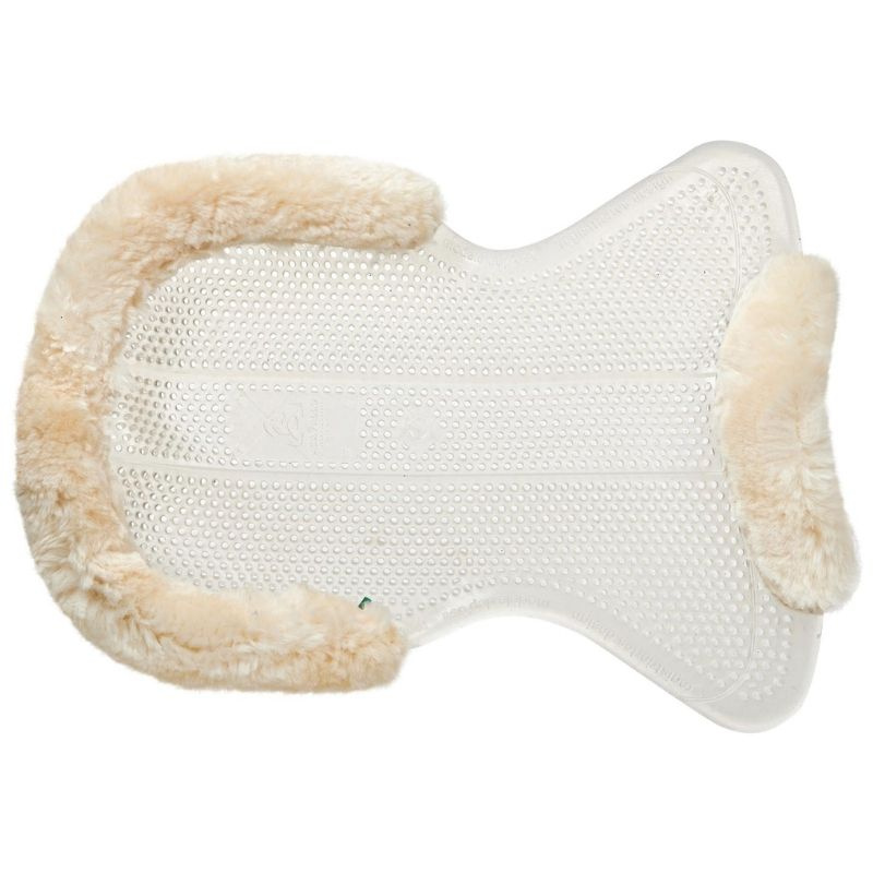 Gel Pad with Sheepskin Transparent