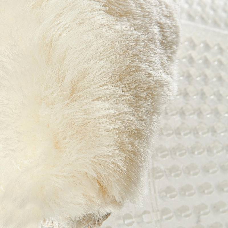 Gel Pad with Sheepskin Transparent