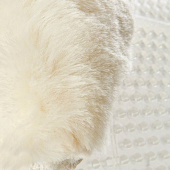 Gel Pad with Sheepskin Transparent Gel Pad with Sheepskin Transparent