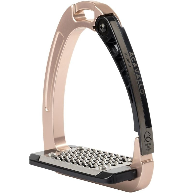 Stirrups Arena Alupro Titanium Rose