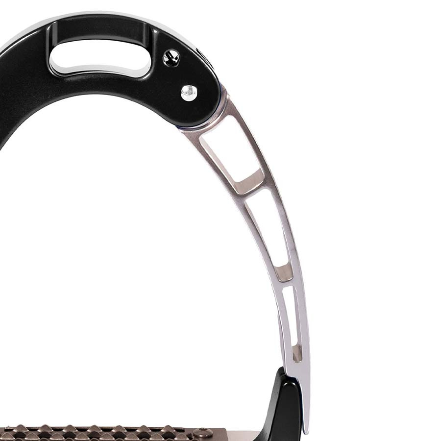 Stirrup Iron Arena AluPlus Black