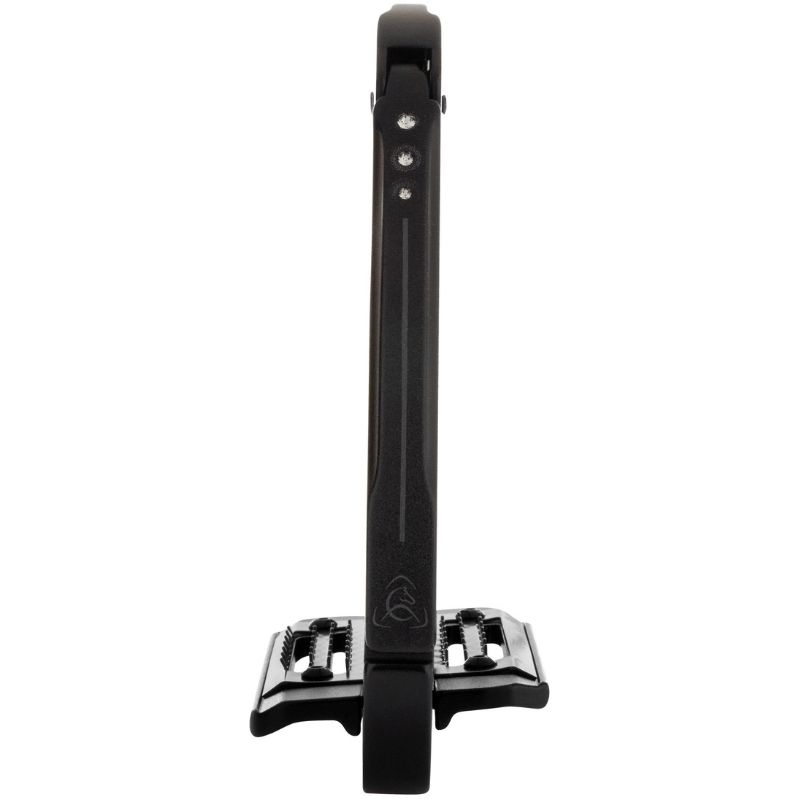 Stirrups Arena Aluplus 2.0 Crystals Total Black