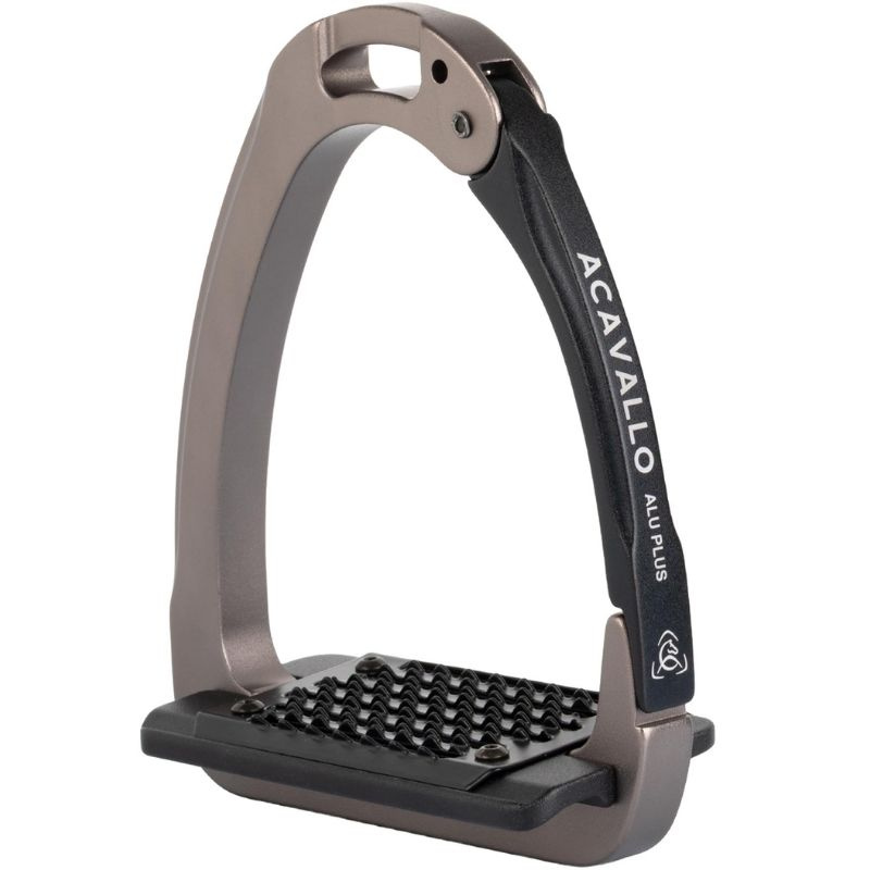 Stirrups Arena Aluplus 2.0 Titanium/Black