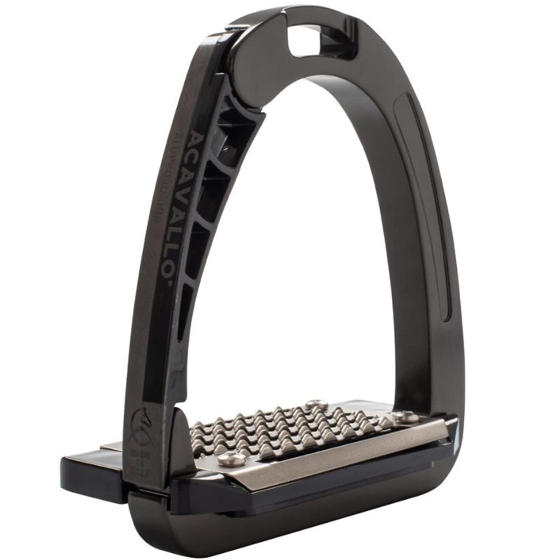 Stirrups Kids/Junior Arena Alupro Charcoal
