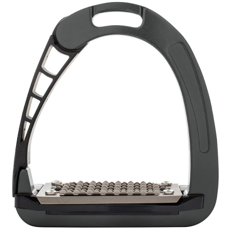 Stirrups Kids/Junior Arena Alupro Charcoal