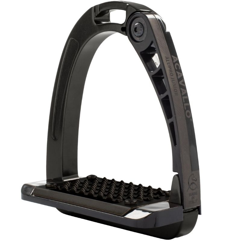 Stirrups Kids/Junior Arena Alupro Total Black