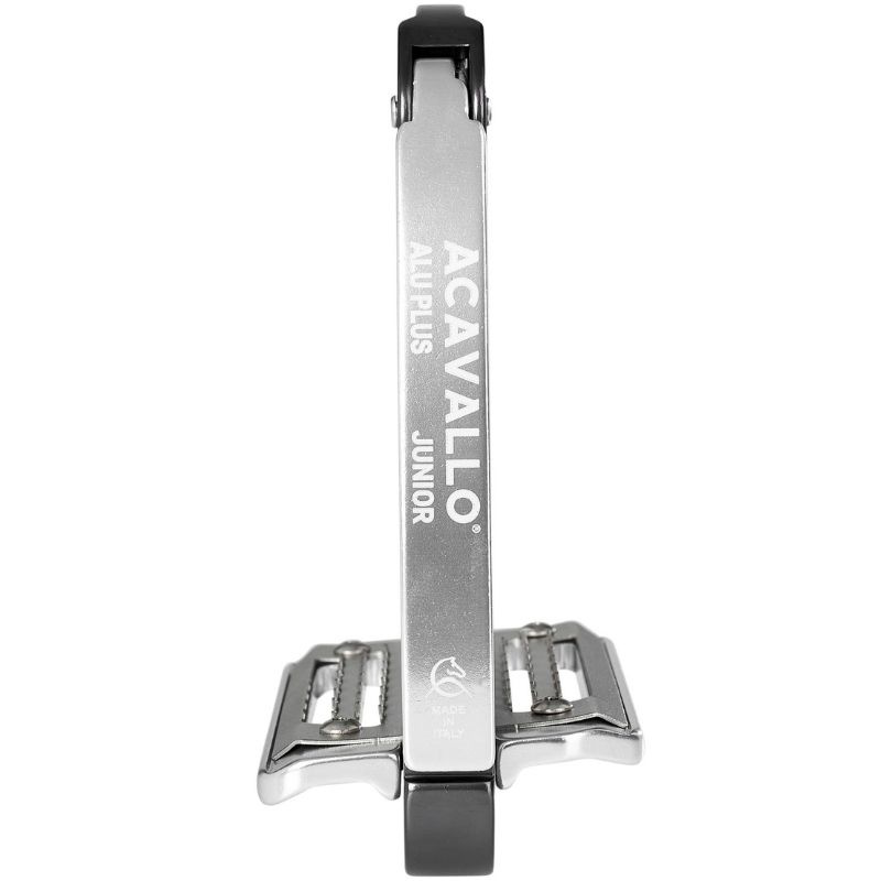 Stirrups Kids/Junior Arena Aluplus Charcoal
