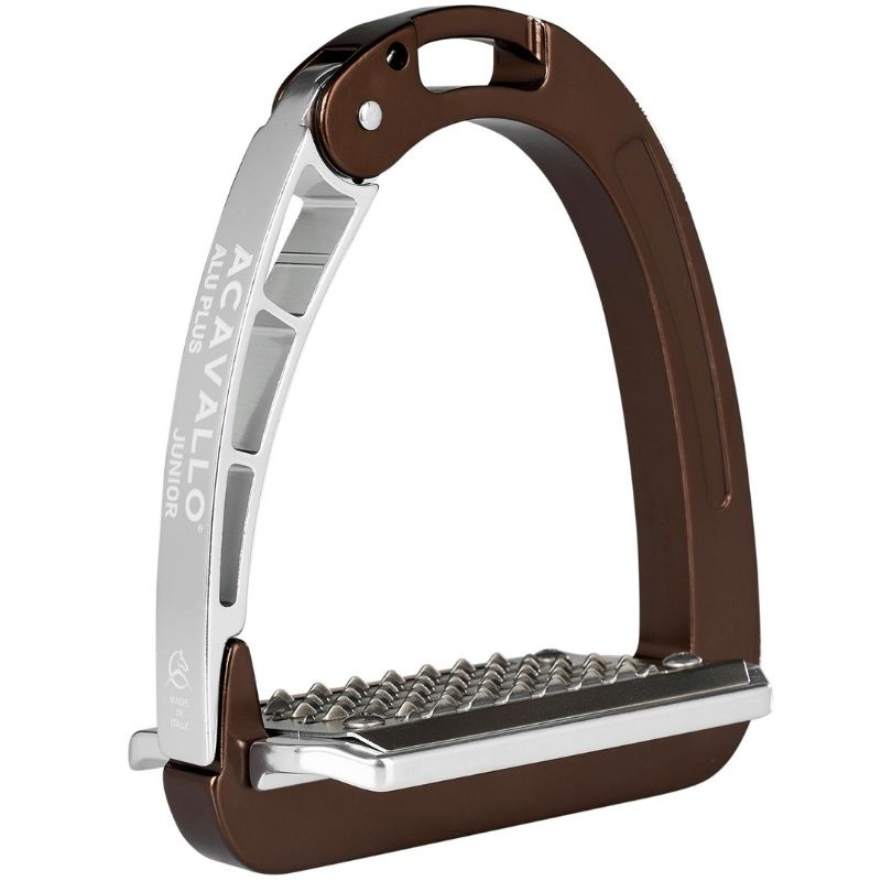 Stirrups Kids/Junior Arena Aluplus Brown