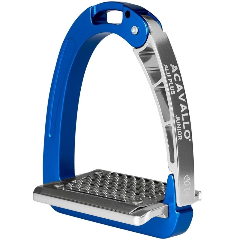 Stirrups Kids/Junior Arena Aluplus Blue