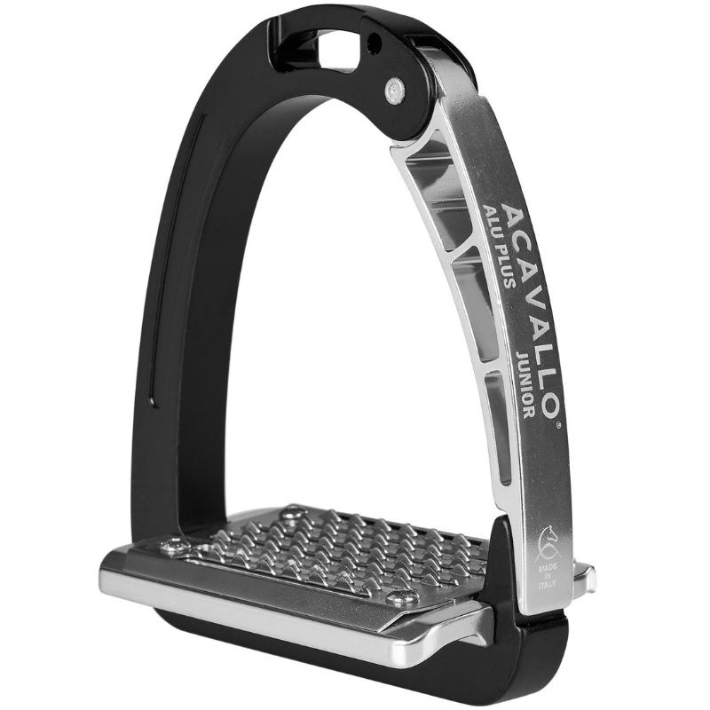 Stirrups Kids/Junior Arena Aluplus Black
