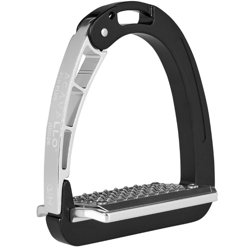 Stirrups Kids/Junior Arena Aluplus Black