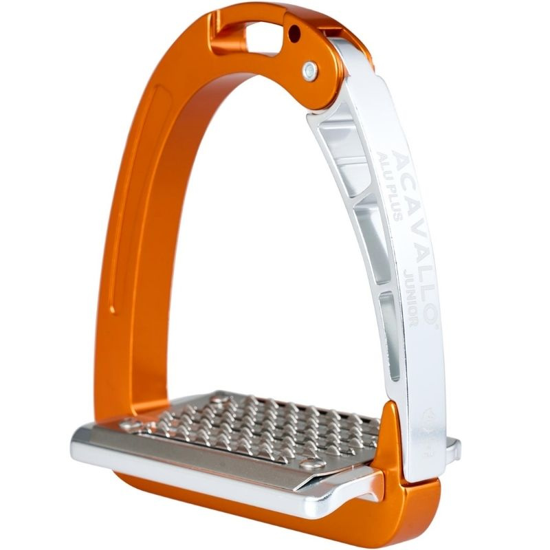 Stirrups Kids/Junior Arena Aluplus Orange