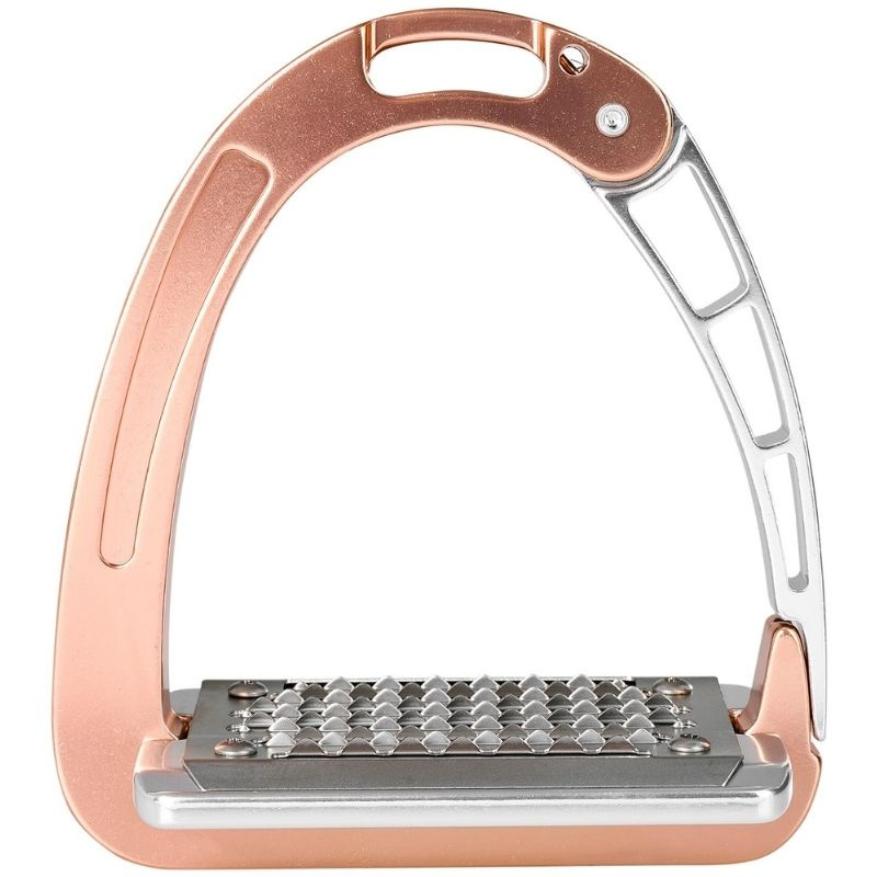 Stirrups Kids/Junior Arena Aluplus Rose Gold