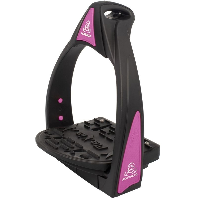 Stirrups Flexia Black/Pink