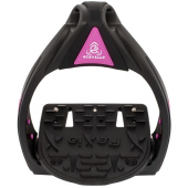 Stirrups Flexia Black/Pink Stirrups Flexia Black/Pink