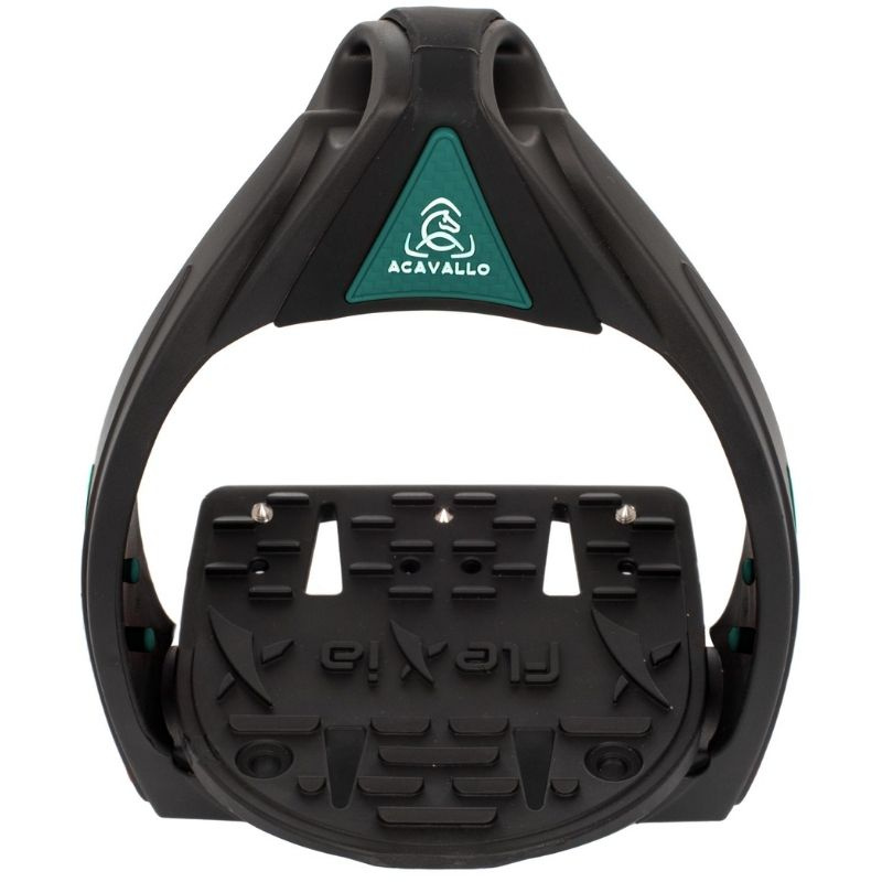 Stirrups Flexia Black/Green