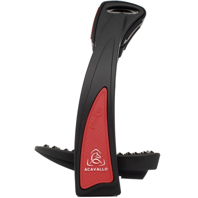 Stirrups Flexia Black/Red
