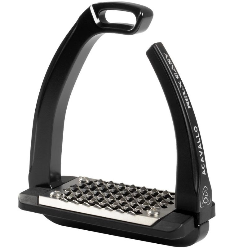 Stirrups Kids/Junior Rel-X Easy Black