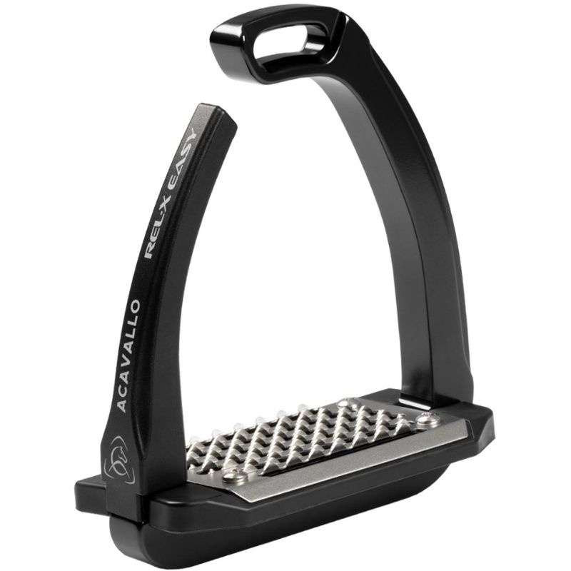 Stirrups Kids/Junior Rel-X Easy Black