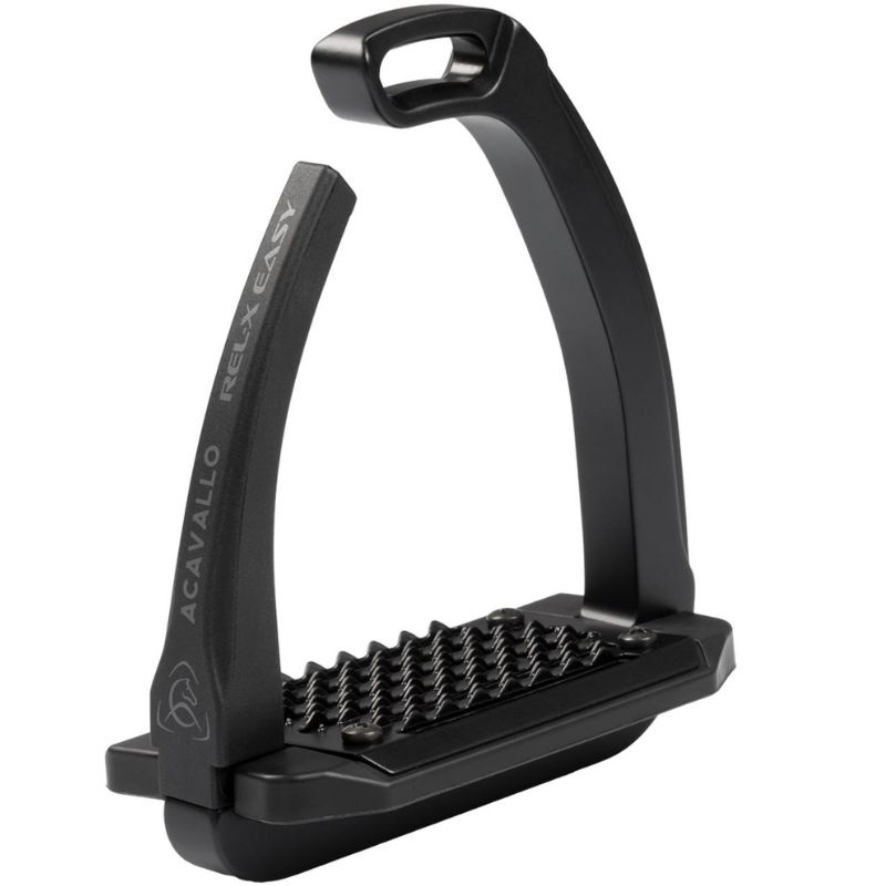 Stirrups Kids/Junior Rel-X Easy Total Black