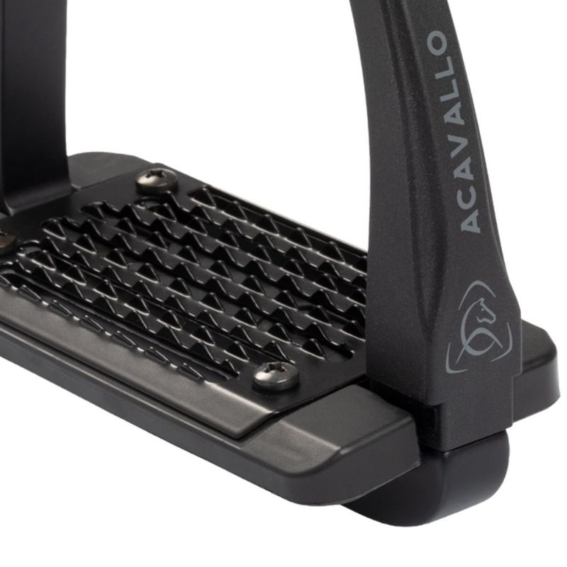 Stirrups Kids/Junior Rel-X Easy Total Black