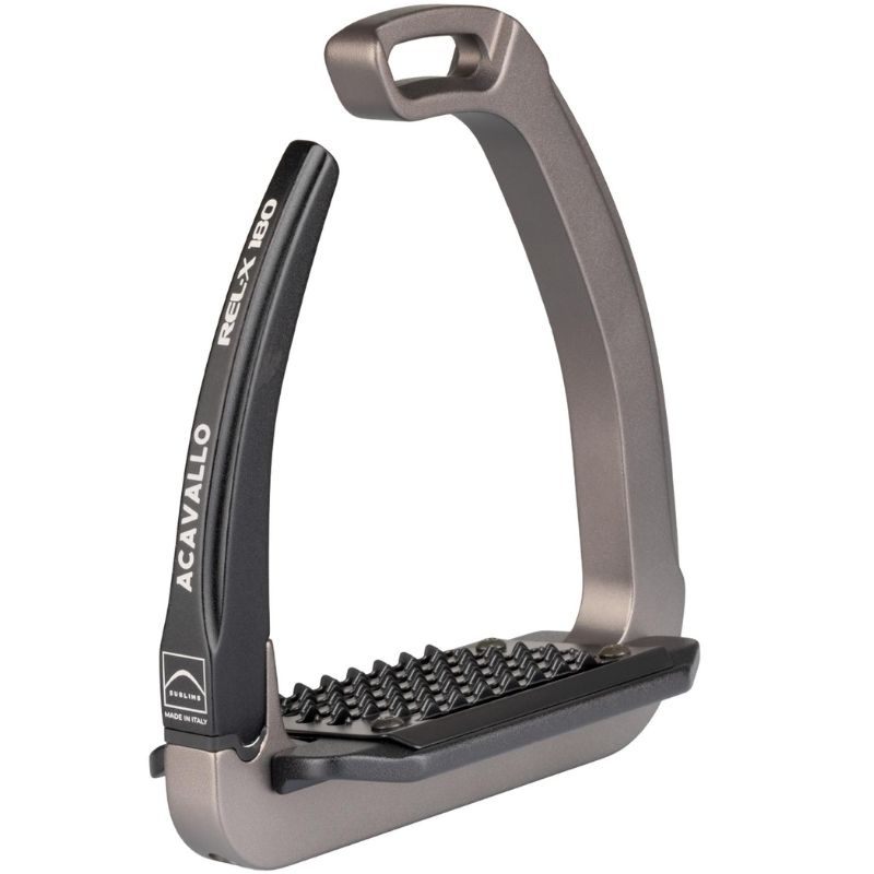 Stirrups Rel-X 180 Titanium/Black
