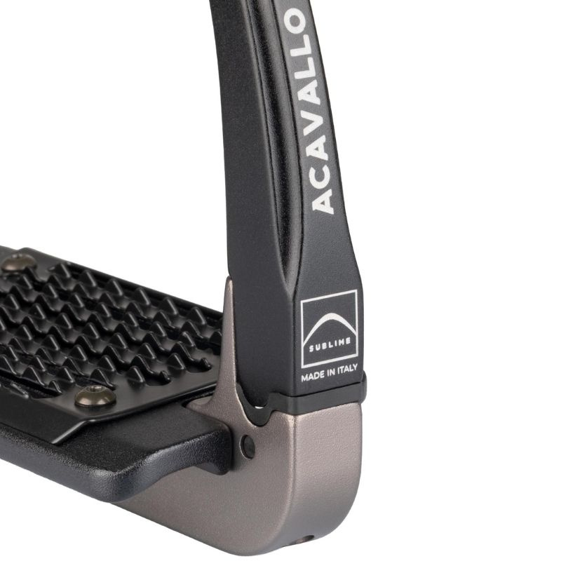 Stirrups Rel-X 180 Titanium/Black