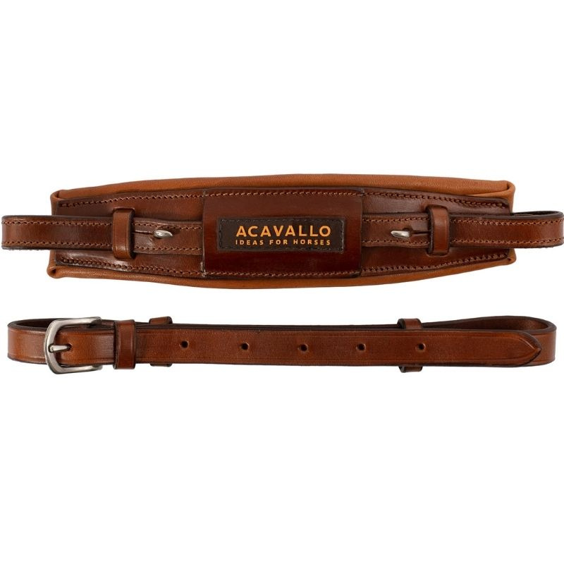Nose strap for Hackamore Alupro Cognac