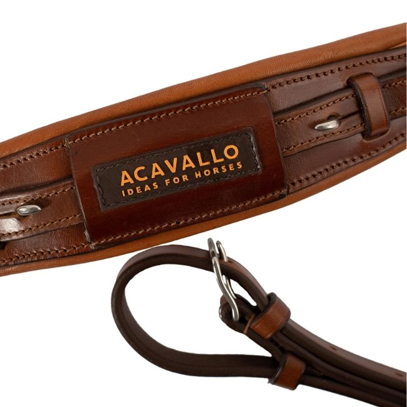 Nose strap for Hackamore Alupro Cognac