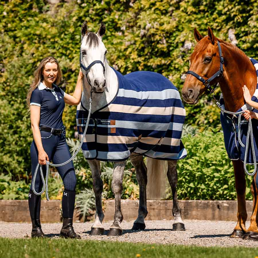 Fleece Rug Newmarket Cooler Witney Navy