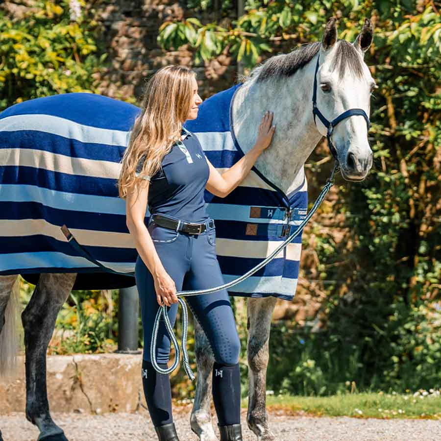 Fleece Rug Newmarket Cooler Witney Navy