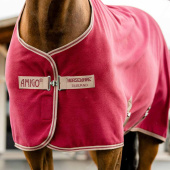 Fleece Rug Amigo Cooler Red/Beige Fleece Rug Amigo Cooler Red/Beige