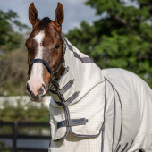 Summer Rug Rambo Optimo Supreme Summer Plus White/Navy/Grey Summer Rug Rambo Optimo Supreme Summer Plus White/Navy/Grey