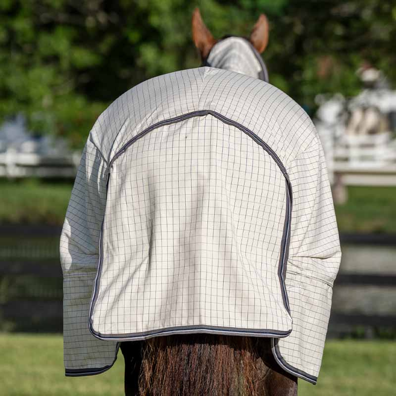 Summer Rug Rambo Optimo Supreme Summer Plus White/Navy/Grey