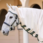 Fly & Sweet Itch Rug Rambo Hoody XL Beige/Green/Silver Fly & Sweet Itch Rug Rambo Hoody XL Beige/Green/Silver